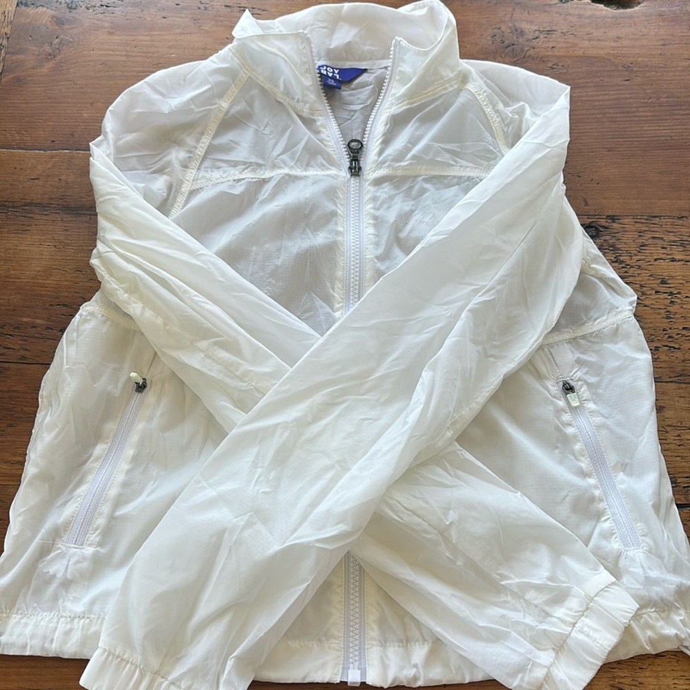 JoyLab white wind breaker